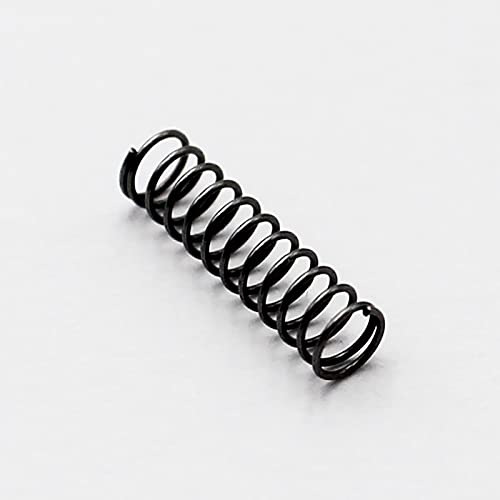 Coil Expansion 0.9x17mm Compressed Springs, 0.9mm Wire Diameter * 17mm Outer Diameter * (5-50)mm Free Length, Spring Steel Extension Spring, 10PCS Buffer Mechanical ( Size : Length 50mm )