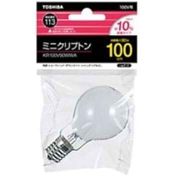 東芝 ミニクリプトン 50W形 15個 商品詳細：KR100/110V54WXE11 | 商品情報検索（商品データベース