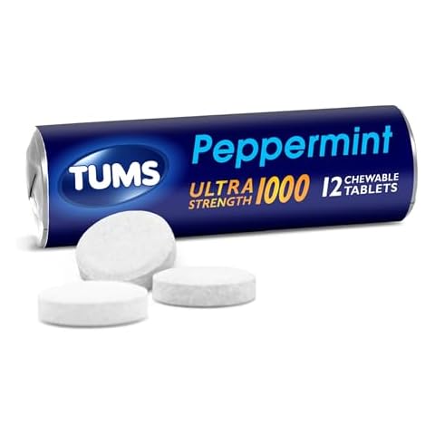 TUMS Ultra Strength Chewable Antacid Tablets Cover