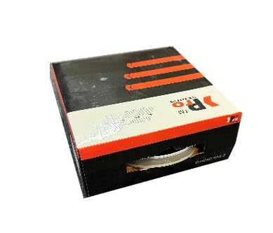 Lot mixte de clous galvanisés 90 mm + 75 mm + 65 mm + 50 mm, tête en D, 2080 clous, pour Dewalt 18 V sans fil DCN692