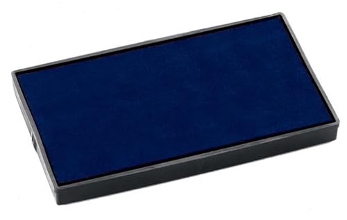 Colop E/50 - Almohadilla de tinta de repuesto, paquete doble, color azul