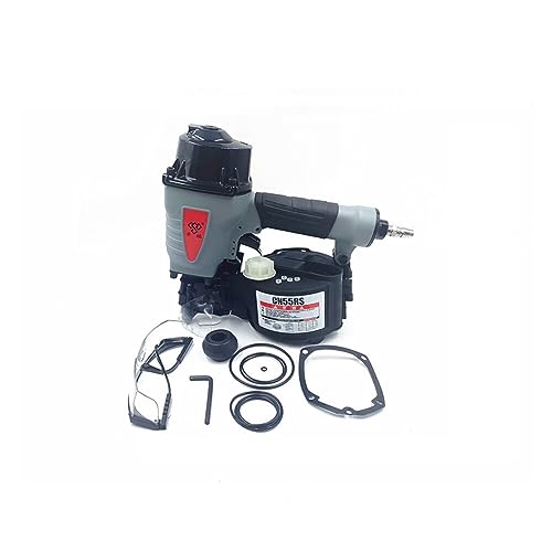 Pistola clavadora de paletas Industrial, herramienta clavadora de bobina neumática, pistola clavadora de aire for longitud de clavo, clavadora de bobina de paleta de 32mm-55mm