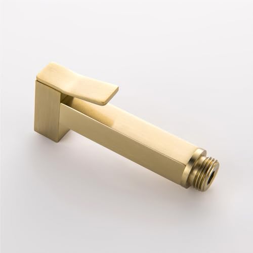 Rociador de bidé para lavado femenino y bebés, grifo de mano con presión ajustable 7