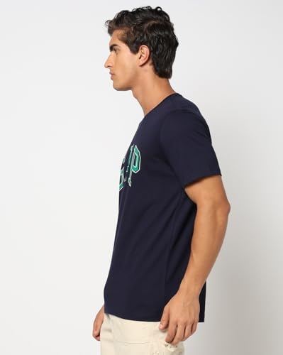 Image of Gap Men Graphic Printed Slim Fit Crew Neck Short Sleeves T-Shirt