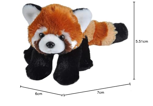 Wild Republic 10876 Republic Plüsch Roter Panda, Cuddlekins Kuscheltier, Plüschtier, 20cm