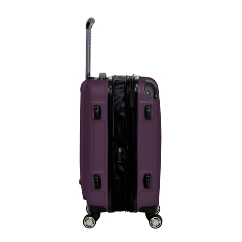 Image of Kenneth Cole Reaction Renegade collection, Midnight Plum, 20-Inch Carry On, Renegade