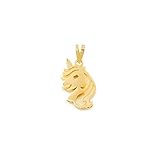 Pendentif en or Pendentif Licorne Or Jaune 9 Carats