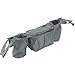 Huixin Pochette Universelle Poussette Landau Landau Organisateur Young Styles Voiture Porte-Bols Porte Accessoires De Marche Sac (Color : Grau, Size : One Size)
