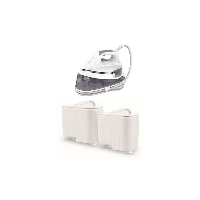 Immagine del prodotto Rowenta VR5020 Liberty Ferro da Stiro con Generatore di Vapore + Tefal Rowenta XD9060 - Set 2 cartuccia anticalcare per generatori di vapore