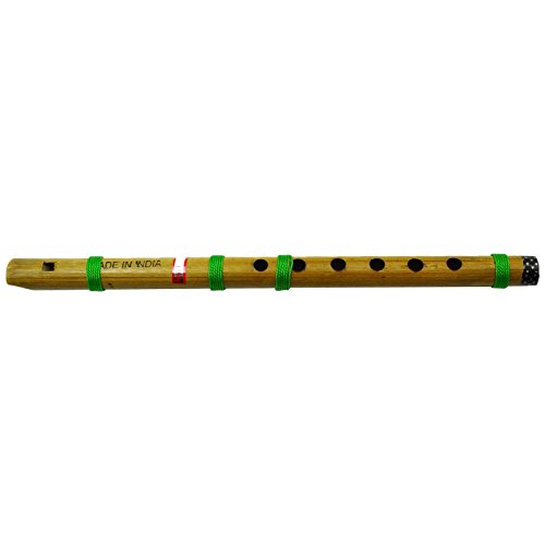 Hand Painted Wooden Bansuri Musical Instrument Home Decor Bamboo Flute