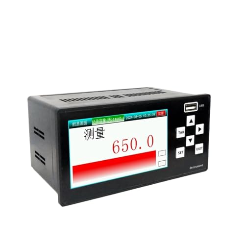 Industrial-Grade paperless Recorder with 4.3-inch Fully Isolated Temperature, Pressure, Flow, and Level Recording(16-Channel Isolation)