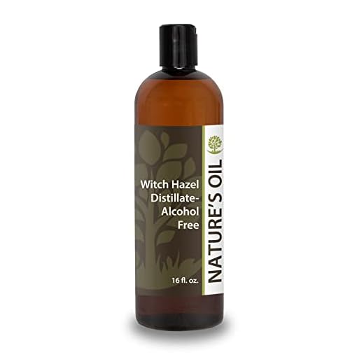 Nature's Oil Distillate-Alcohol Free Witch Hazel, Fragrance Free (16oz)