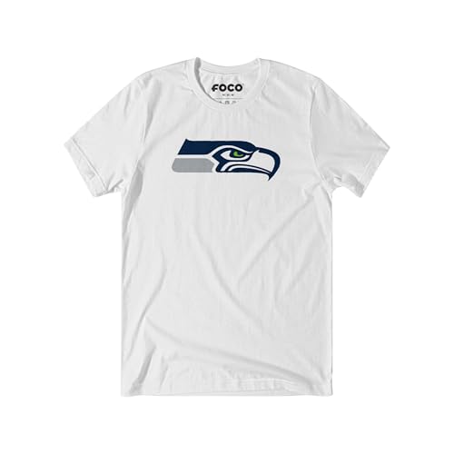 Image of FOCO Men's NFL Team Primary Logo Black Short Sleeve T-Shirt