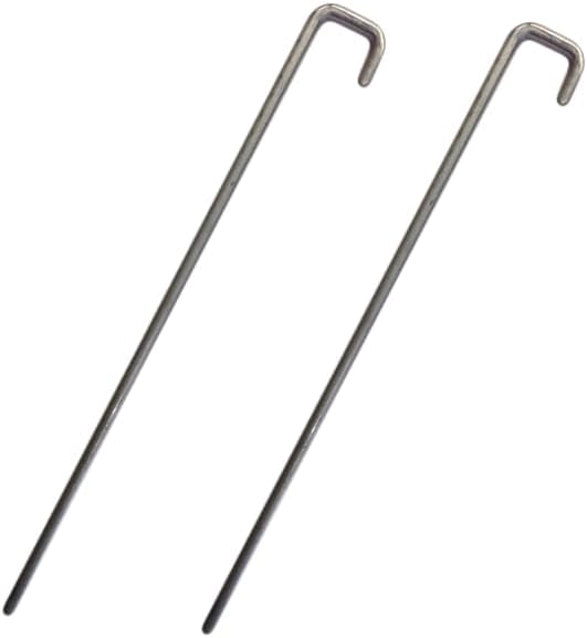Table Tennis Net J Pin Replacement, Fits Kettler Tables, Silver