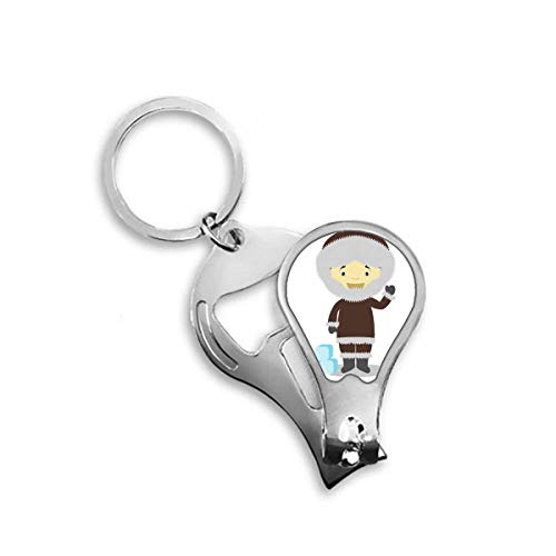 Coupe-ongles Groenland Cartoon DIYthinker Veste froide en acier durable