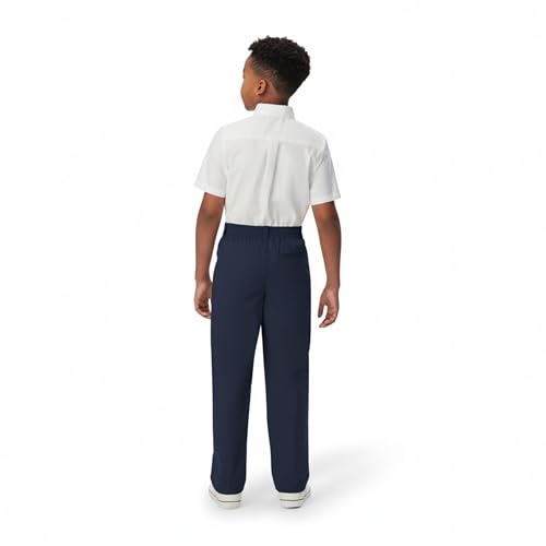 french toast boys pull-on relaxed fit school uniform pant standard amp husky