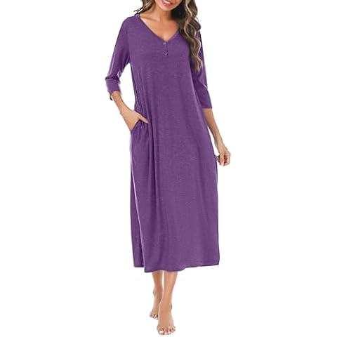 Chemise de Nuit Leversic Violet Cover