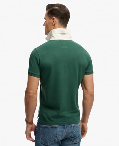 Polo Superdry Polo de rugby en piqué vintage EU - vue 6