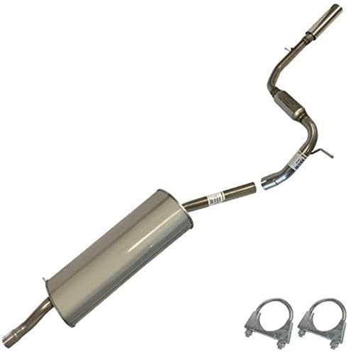 Northeastern Exhaust Stainless Steel Rear Muffler/Resonator Pipe Compatible for 1999-2004 Honda Odyssey
