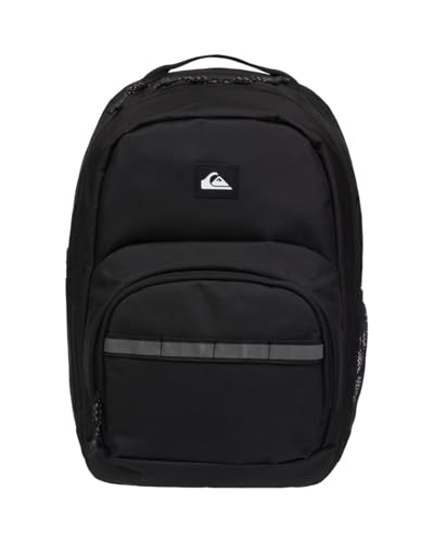 Mochila Quiksilver Schoolie 30L negra de alta resistencia y diseño ergonómico ajustable