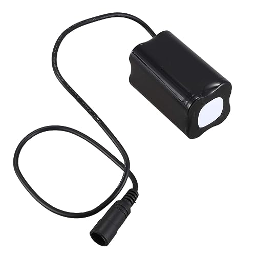 HUFACAI Pack de batterie rechargeable 6 000 mAh 8,4 V lampe frontale + v