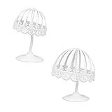 BEBEMOKO 2 Stück Hutständer Aus Pe Kunststoff Kugelförmiges Design Hutaufbewahrung Und Präsentation Für Einkaufscenter Und Shop Schützt Vor Verformung Und Umfallen