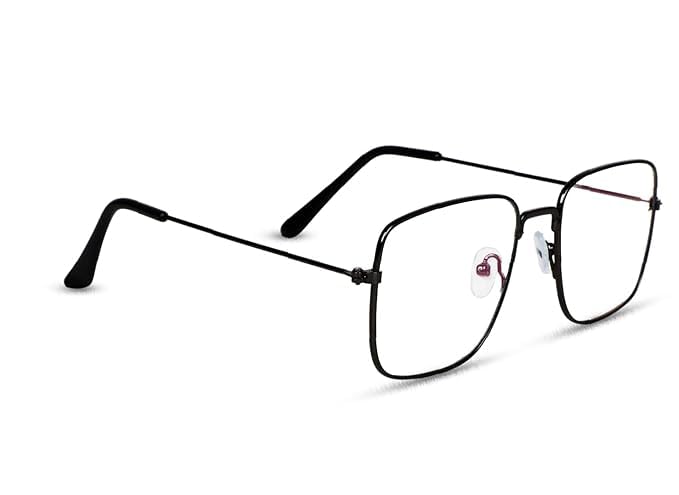Image of Clear Aviator Sunglasses for Men & Women | Trendy Transparent Lens | Multiple Colors & Shapes | Lightweight Metal Frame | Stylish Unisex Eyewear