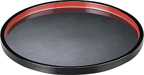 Fukui Craft DX Kaiseki Round Tray Tabletop Tray, Made in Japan, Galaxy Shaku 2