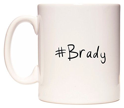 #Brady 11oz Ceramic Coffee Tea Gift Mug Cup