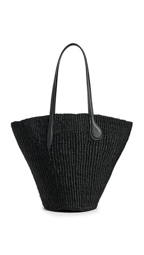 Bolso canasta de paja para mujer Liffner miniatura 1