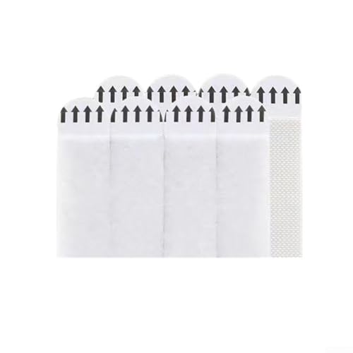 Lot de 12 paires de rubans adhésifs double face pour accrocher au mur, cadres photo et décorations, non destructifs et amovibles (16 x 70 mm, 12 paires)