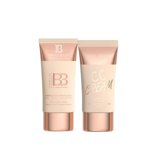 Lakyou Beauty BB & CC Cream Combo | B3 BB with Skin Perfecting Care + CC Cream for Instant Even Look