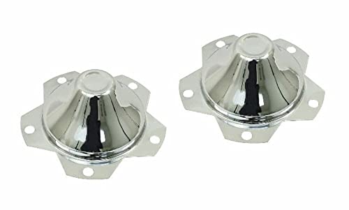 Coast To Coast IWCIMP77X 18 Inch Chrome Wheelskins With 5 Indented Spokes - Pack Of 4