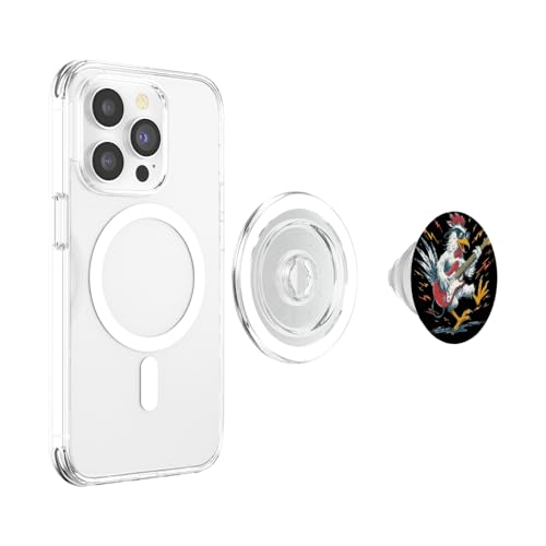 PopGrip para MagSafe de Pollo Músico con Guitarra y Batería 3