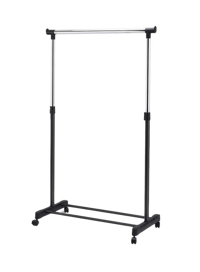 GenericSingle Garment Rack Grey/Black Medium Multicolor