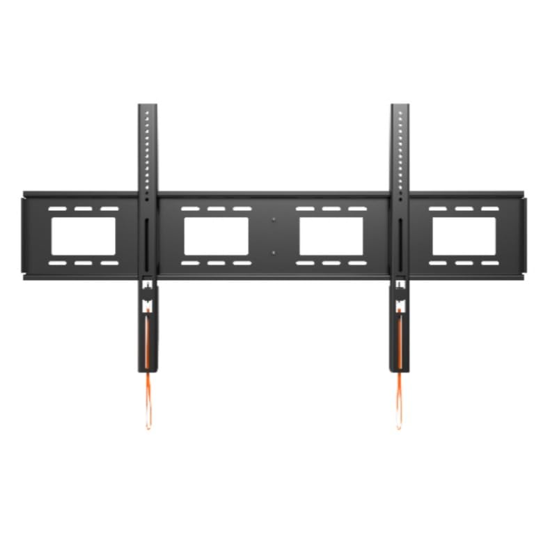 Image of AUDIOVAN Panel Mount Heavy Duty Interactive Panel Wall Mount Bracket (AVT-D65) for 55 inch to 100 inch Large Displays, Max VESA 900x600mm, 120kg Load Capacity, Ultra Slim (Black Fixed WALL Mount, D-65)