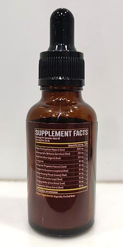 NUQIIT 10in1 Maca Root Liquid Drops with Ashwagandha, Fenugreek, Beet Root and L-Arginine Liquid for Women and Men - 1 FL Oz - 60 Day Supply