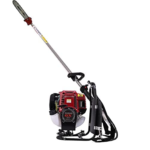 lecoo Backpack GX50 4 Stroke Brush Cutter Hedge Trimmer Pruner