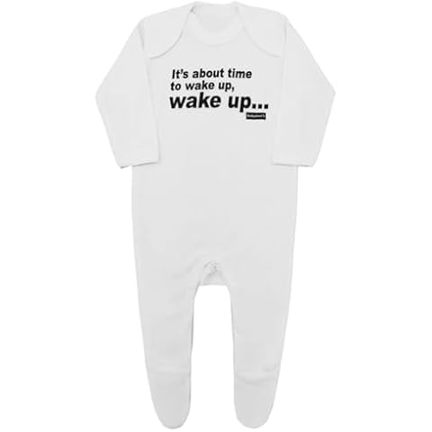 Baby Moo's Indie Rock Baby Sleepsuit Cover