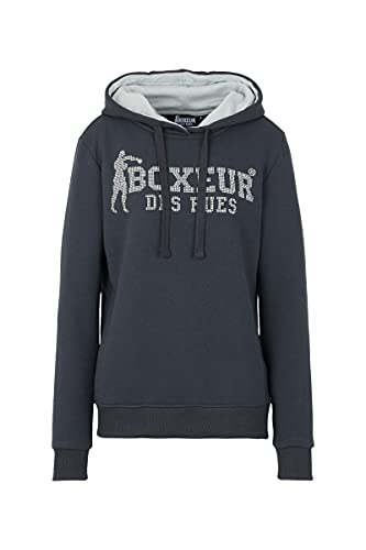 BOXEUR DES RUES - Felpa Antracite con Logo in