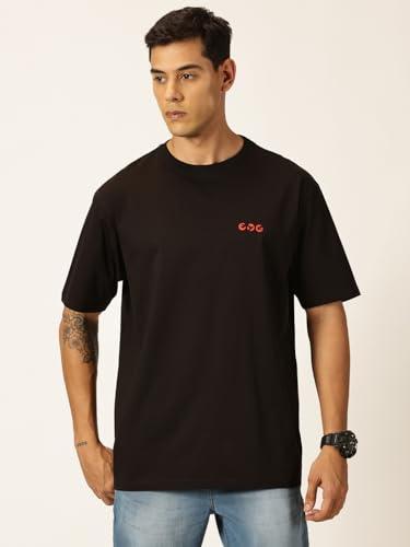 Image of Thomas Scott Men Oversized Fit Graphic Printed Tshirt