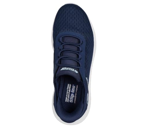 Image of Skechers Women's Hands Free Slip-ins Bobs Squad Chaos - in Color | Casual sneaker, Slip-ins, Memory Foam footbed, Heel Pillow, Flexible outsole, stretch laces - no tie fit, Machine Washable