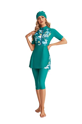 Image of Sizeable Swimwear Women's Surfwear Short Sleeve Swimsuit Girls' Swimwear Beachwear
