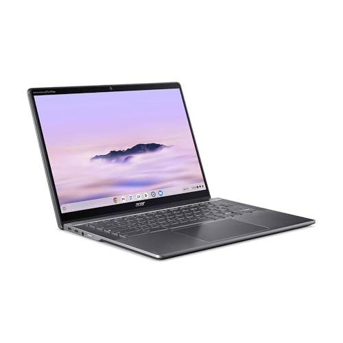 Image of Acer Chromebook Plus Spin 514 CPE594-1N CPE594-1N-316H 14 inch Touchscreen Convertible 2 in 1 Chromebook - WUXGA - 60 Hz - Intel Core 3 100U - 16 GB - 256 GB SSD - English (US) Keyboard - Iron