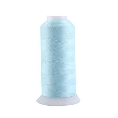 Hilo de bordar fosforescente 30WT 500M poliéster miniatura 1