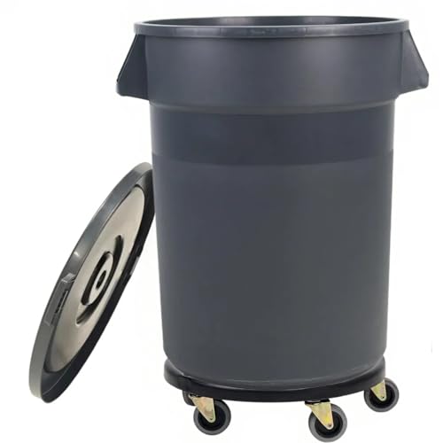Yelud 32 Gallon Rolling Trash Can