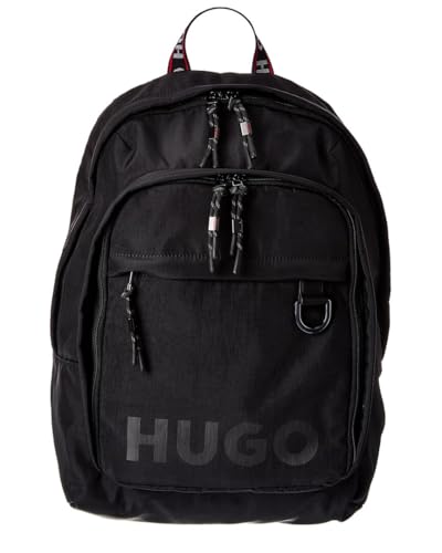 HUGO Quentyn Multipocketed Backpack, black jade, PCE.