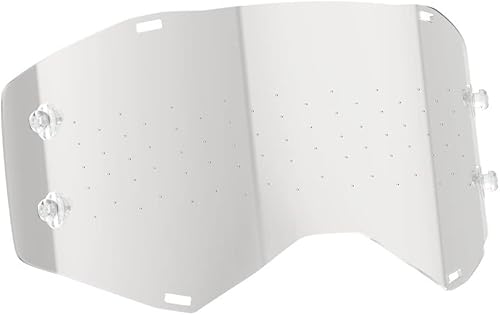 Scott Prospect MX - Lentes de repuesto antiadherentes unisex para adultos, accesorios para lentes todoterreno  Puntos transparentes AFC Workstalla