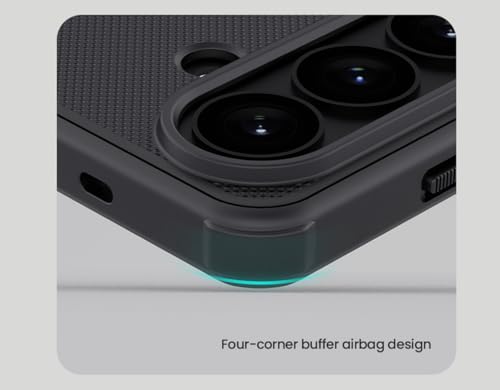Image of Nilkin Slim Matte Series case for Samsung Galaxy S26 Plus (S26+), Shockproof and Scratch-Resistant, Lightweight Case (Black, S26Plus)
