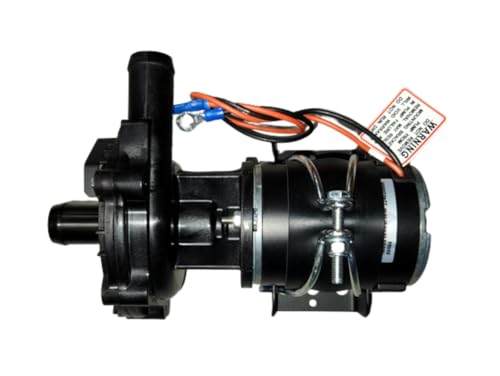 Bergstrom 1001487642 Auxiliary Coolant Booster Pump (12V) | Fits Peterbilt & Kenworth Sleeper Bunk Heater | Replaces Paccar 1211012, Red Dot 73R5562 & Bergstrom 10001487642 | Heater Water Pump